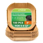 Disposable Air Paper Liners: 100PCS 8 Inch Square For Fryer,.... Fixed Price $14.61.