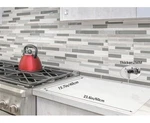 Emolife Heat Resistant Mat, Thick Silicone Mats For Kitchen White Translucent. Fixed Price $24.00.
