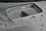 Spode England Christmas Tree Oven To Table 10" X 7" Baking / Serving Dish Nice. Fixed Price $40.00.