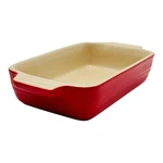 Creuset Red Rectangular Baking Dish Handled Casserole 13-27. Fixed Price $39.95.