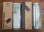 The Pampered Chef Bread Tubes Set Of (2) Square #1555 + Scalloped #1565 - New. Fixed Price $11.99.