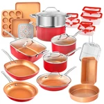 Gotham Steel 32 Pcs Pots And Pans Non Stick, Ceramic Set,. Fixed Price $259.99.