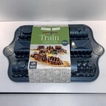 Cast Iron Nordic Ware 3-D Train Railroad Muffin Cupcake Pan Made Usa New!. Fixed Price $29.99.