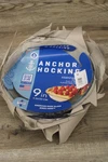 Anchor Hocking Glass Pie Pan Set Of 6 9 Inch Made Usa. Fixed Price $54.99.