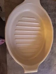 Williams Sonoma Emile Henry Cranberry Stoneware Roaster Casserole Baker 7672. Fixed Price $25.00.
