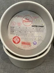 Fat Daddio's Anodized Aluminum Round Cake Pans, 2 Piece Set, 8 X 3 Inch Silver. Fixed Price $28.00.