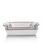 Koov Bakeware Set Ceramic Baking Dish Rectangular Casserole. Fixed Price $106.88.