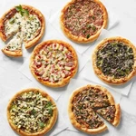 Culinary Specialties Pizzas - 8" Set Of 6 Gourmet Meal 44187. Fixed Price $124.99.
