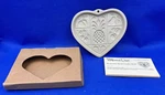Pampered Chef Hospitality Heart 2001 Cookie Mold #2925 New In The Box. Fixed Price $5.99.