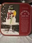 Williams Sonoma Nordic Ware Snowman Cake Mold Pan Christmas 3D 10 Cup 2.6 Liter. Fixed Price $28.00.