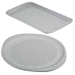 Farberware Nonstick Bakeware Perforated Pizza Pan And Baking Sheet Set, 2-PIECE. Fixed Price $28.65.