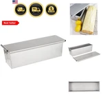 Bakeware Pullman Loaf Pan With Cover, 13 X 4 Inch, Nonstick & Quick Release C.... Fixed Price $57.59.