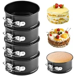 Mini Springform Cake Pans Set Of 4, Non-stick & Removable Bottom Diameter. Fixed Price $25.10.