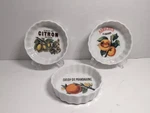 Rosanna/williams-sonoma Set 3 Individual Tart Bakers A401. Fixed Price $14.00.