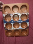 Copper Chef Muffin/cupcake Pan 12 Cups Nonstick Even Baking Brand New. Fixed Price $29.99.