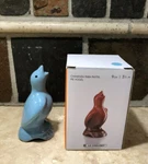 3.5" Tall "turquoise" Le Creuset Pie Bird Funnel Vent Nwt Stoneware Teal Blue. Fixed Price $40.99.