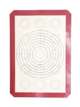 Mainstays Reusable Silicone Baking Mat -non-stick Measures 16.5" X 11.6". Fixed Price $11.29.