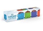 Cupcake Express Set Of Four Car Locomotive Silicone Baking Cups Fred. Fixed Price $16.95.