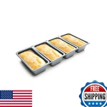 Fox Run Loaf Pan, Linked Non-stick Mini Bread Pans, Set Of 4. Fixed Price $39.75.