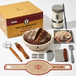 Complete Sourdough Starter Kit With Troubleshooting BOOK,39OZ Borosilicate Ja.... Fixed Price $159.98.