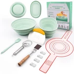 Ncrexpanse Silicone Banneton Bread Proofing Basket Oval, Light Green. Fixed Price $34.41.