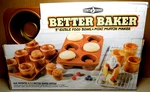 Scs Direct Cook's Choice Better Baker Food Bowl Maker 6 Cavities 2 Pans In 1. Fixed Price $20.25.