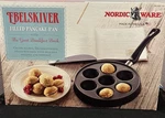 Nordic Ware Filled Pancake Ebelskiver Cast Alum-never Used. Fixed Price $12.55.