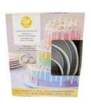 Wilton 3 Piece Round Classic Tiered Cake Pan Mold Boxed Set #2105 0472 New. Fixed Price $22.00.
