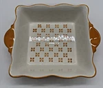 Medley Oven To Table Baking Dish Baum Mustard Yellow Rustic Orange 7.5 -new. Fixed Price $15.00.