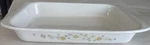 Corningware P-76-B Roaster Floral Bouquet Yellow 15.5X9.5 Baking Dish Usa. Fixed Price $34.99.