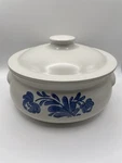 Pfaltzgraff Yorktowne 2QT 8" Round Covered Casserole Serving Bowl W/lid, Handles. Fixed Price $20.00.