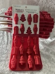 Christmas Silicone Candy Mold Tree Stocking Cane Nutcracker( Lot Of 7). Fixed Price $16.00.
