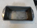 Vintage Metal Ekco R-407 Bread Loaf Baking Pan 8-3/8" X 4-3/8". Fixed Price $7.99.