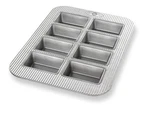 Usa Bakeware Nonstick Mini Loaf Pan, 8-WELL 15-3/4 By 11. Fixed Price $40.25.