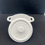 Staub Mini Ceramic La Cocotte White 0.2L/0.25QT 10CM/4.0" New. Fixed Price $29.99.
