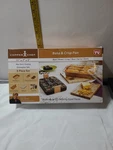 Copper Chef Bake & Crisp Pan 5PC Set Nonstick 11X7 As Seen Tv Brownie Divider. Fixed Price $18.00.