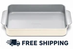 Caraway Non-stick Ceramic Rectangle Pan 9X13 Baking Dish Cream Bakeware. Fixed Price $99.99.