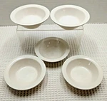 5 Cac China Small Prep Porcelain Bowls Diner Bistro Restaurant Heavy Duty 4OZ.. Fixed Price $24.97.