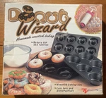 Donut Wizard Homemade Nonstick Baking Pan Set W/bonus Decorating Kit Tv Products. Fixed Price $9.99.