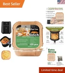 2 Qt Air Liners For Chefman Mini Fryer, Dispo.... Fixed Price $22.31.