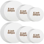 Reallnaive 900 Pcs Parchment Paper Rounds 6, 8, Inch Non Stick Baking And U.... Fixed Price $26.17.