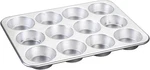Natural Aluminum Commercial Muffin Pan, 12 Cup. Fixed Price $34.99.