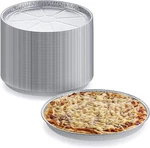 Pack Of 12 Disposable Round Foil Pizza Pans Durable Tray For Cookies,.... Fixed Price $27.67.