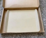 Pampered Chef Stoneware Cookie Sheet #1343 - 15" 13" Baking Box. Fixed Price $150.00.
