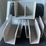 Caraway Baking Sheet Organizers Plus Magnetic Pot & Pan Holders Lot Of 5. Fixed Price $58.50.