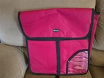 Winware Insulated Pizza Bag Pink With Black Trim. Fixed Price $20.99.