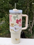 The Darling Effect Bow Affair 40 Oz Tumbler New. Fixed Price $29.99.