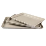 Martha Stewart Gallen 3-PIECE Baking Sheet (13",15",17"), Taupe (set). Fixed Price $42.99.