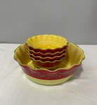 Temp-tations Presentable Ovenware By Tara Scalloped 5 Pc Bowl Set Cucina. Fixed Price $49.00.