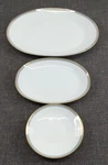 3PC Rosenthal Germany Gala Blue Serving Dish Platter. Fixed Price $52.44.